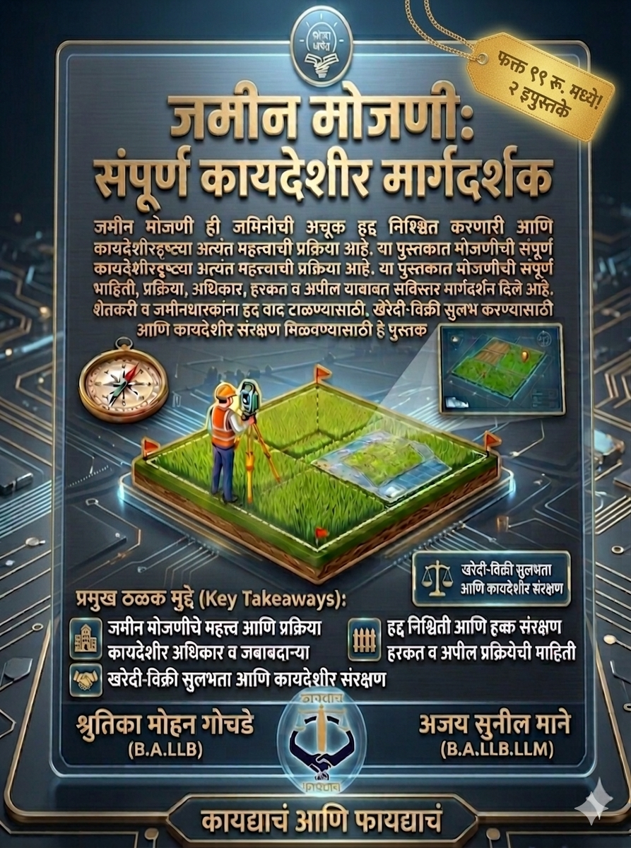 जमीन मोजणी: संपूर्ण कायदेशीर मार्गदर्शक - 4